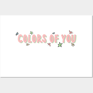 colors of you - leaves Posters and Art